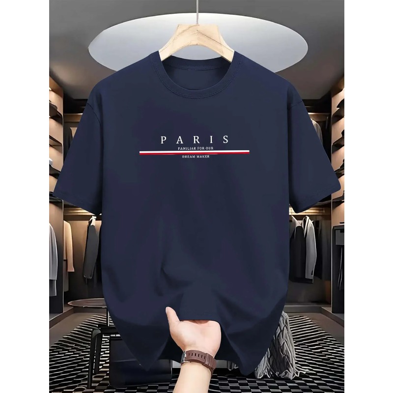 T-shirt da uomo a maniche cort - Paris Fashion Men recensione e prezzo