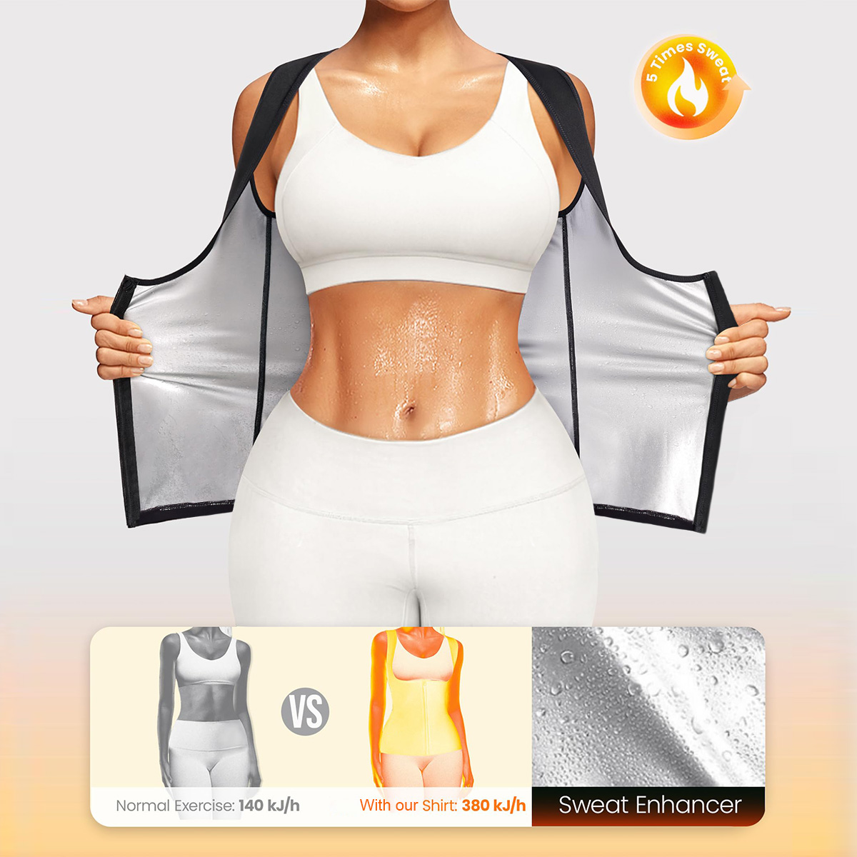 1 pezzo di gilet sportivo da d - Compression Shirt Workout recensione e prezzo