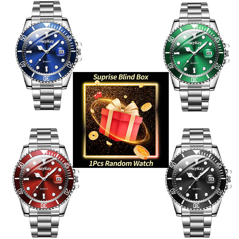 1PC Orologio misterioso a sorp - Fashion Mens Watches recensione e prezzo