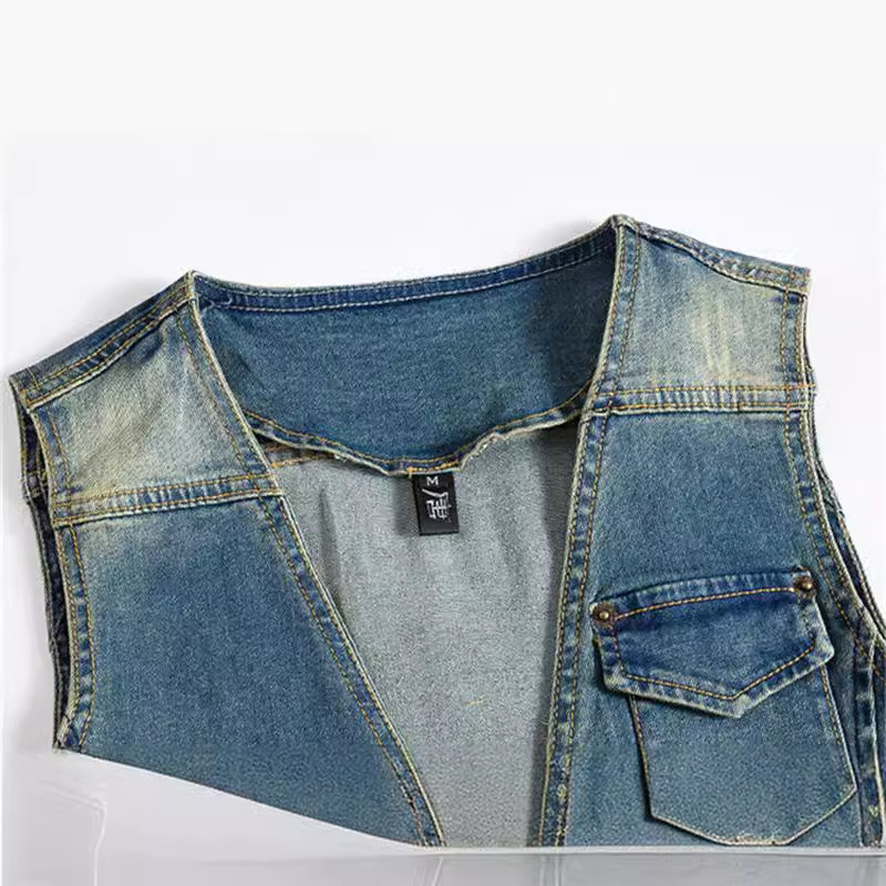 Primavera Autunno Nuovi Uomini - Men'S Fashion Vest With Jeans recensione e prezzo