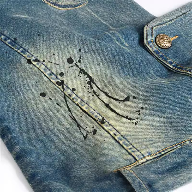 Primavera Autunno Nuovi Uomini - Men'S Fashion Vest With Jeans recensione e prezzo