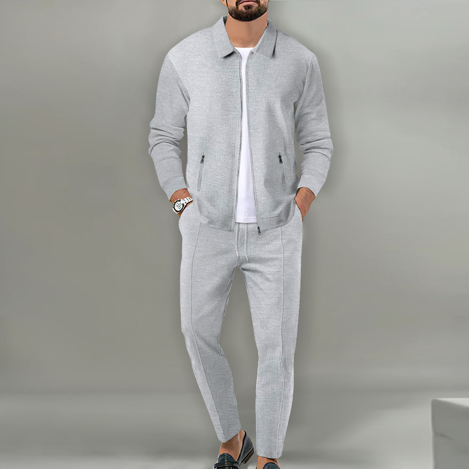 Set giacca autunnale da uomo p - Knitted Cardigan Men recensione e prezzo
