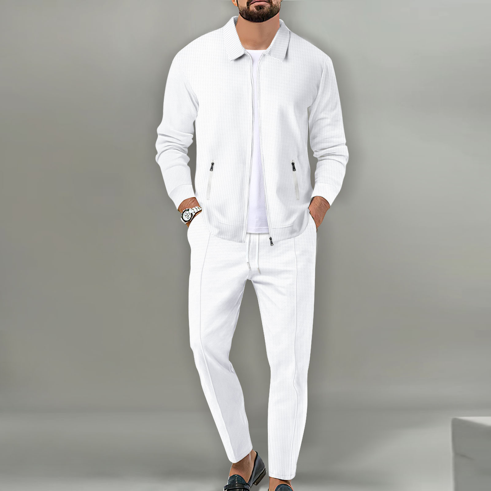 Set giacca autunnale da uomo p - Knitted Cardigan Men recensione e prezzo