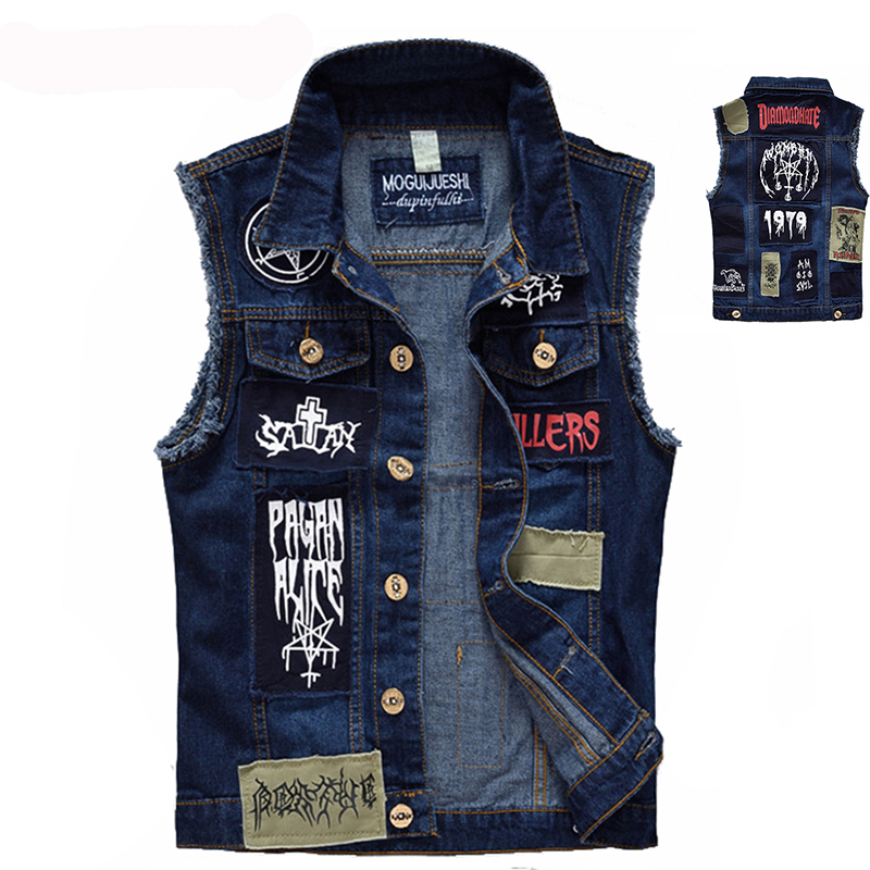 Gilet di Jeans da uomo Vintage - Men'S Fashion Vest With Jeans recensione e prezzo