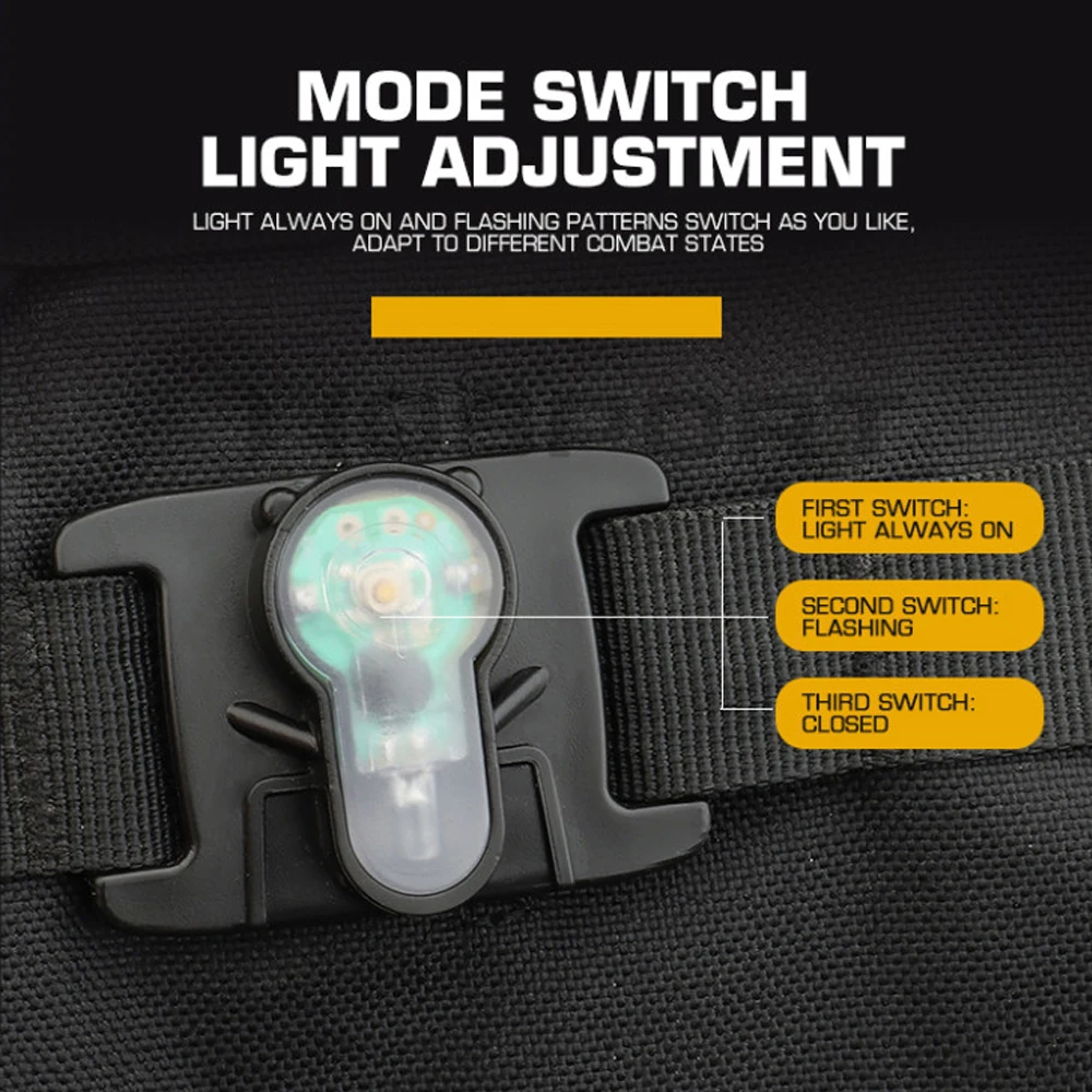 Luce di segnalazione tattica M - Tactical Vest Men recensione e prezzo