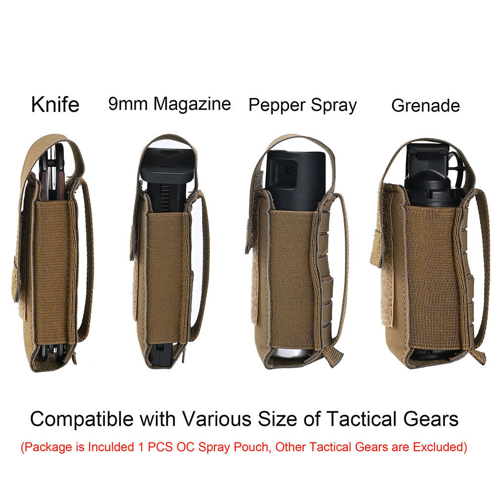 Tactical Molle OC Pepper Spray - Tactical Vest Men recensione e prezzo