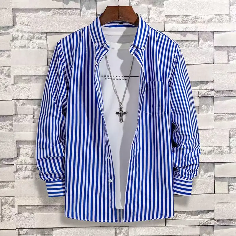 Camicia a righe da uomo Camici - Dress Shirt Non-Iron recensione e prezzo