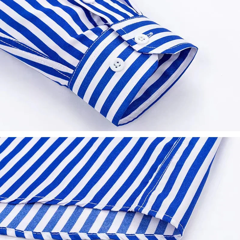 Camicia a righe da uomo Camici - Dress Shirt Non-Iron recensione e prezzo