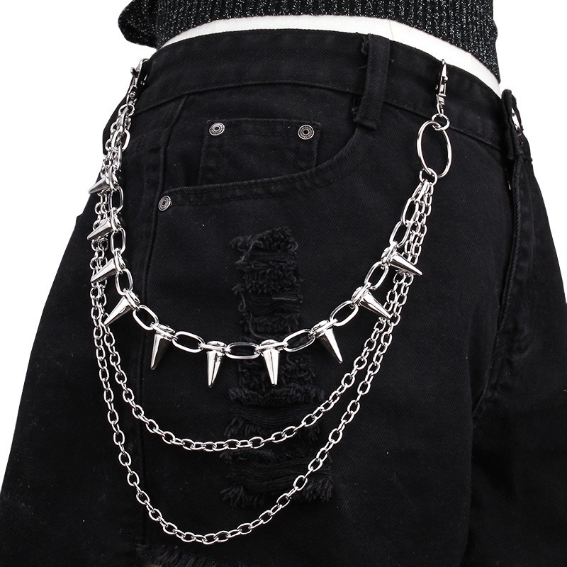 Hip Hop Punk Rock Pantaloni in - Jeans Pants Fashion Men recensione e prezzo