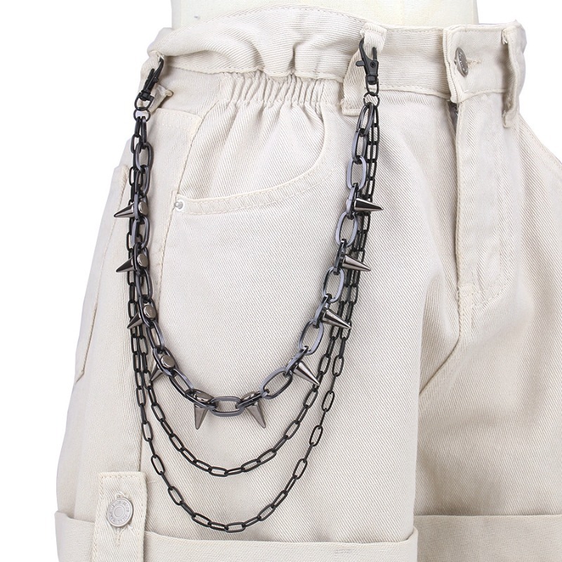 Hip Hop Punk Rock Pantaloni in - Jeans Pants Fashion Men recensione e prezzo