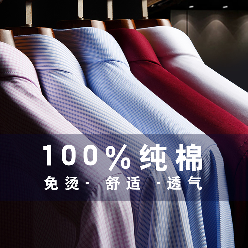 Camicie eleganti a maniche lun - Dress Shirt Non-Iron recensione e prezzo