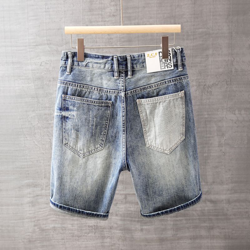 Pantaloni jeans corti da uomo  - Jeans Pants Fashion Men recensione e prezzo