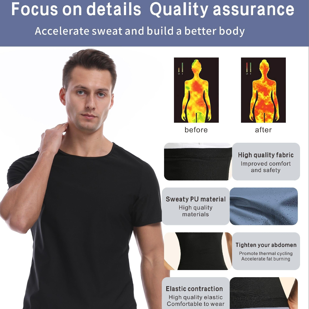 Maglietta compressiva da sauna - Compression Shirt Workout recensione e prezzo