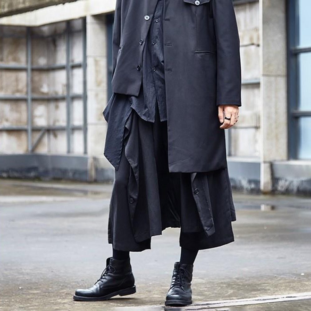 Pantaloni Gotici Scuri Y2K con - Mens Fashion Trends 2026 recensione e prezzo