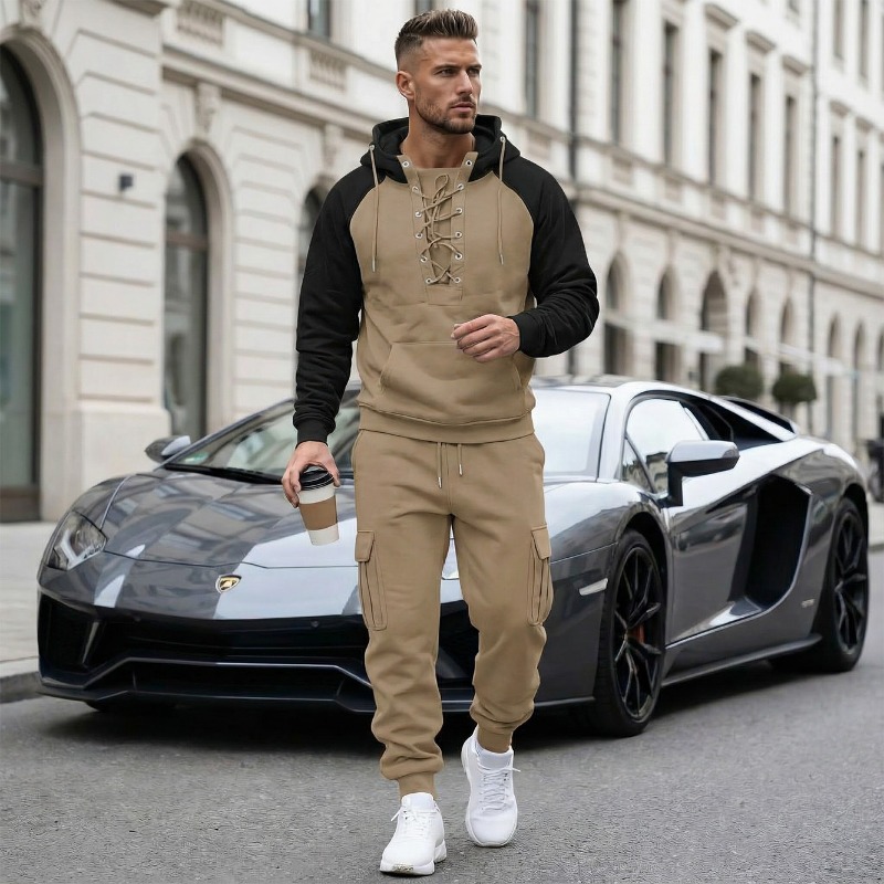 Tuta da uomo 2 pezzi con manic - Cargo Jogger Pants recensione e prezzo