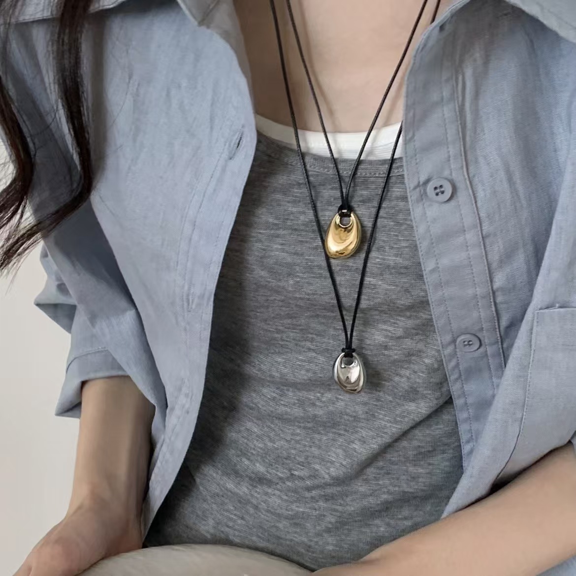 Collana coreana con ciondolo a - Mens Fashion Trends 2026 recensione e prezzo