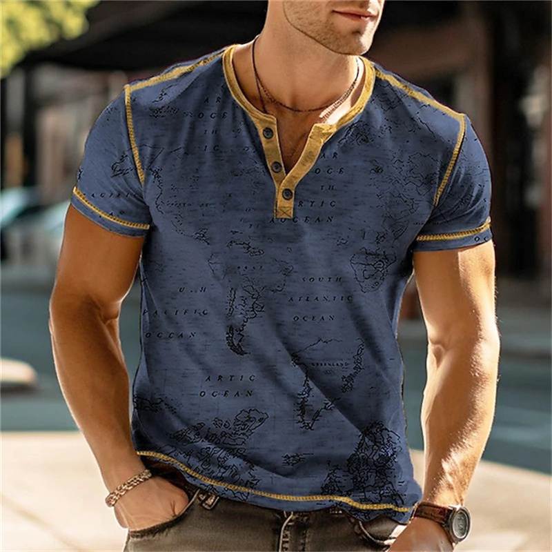 Camicie Henry da uomo con stam - Mens Fashion Clothes recensione e prezzo
