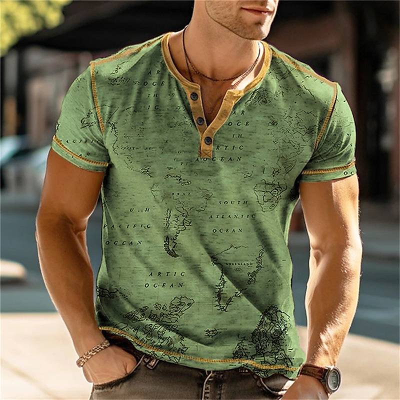 Camicie Henry da uomo con stam - Mens Fashion Clothes recensione e prezzo