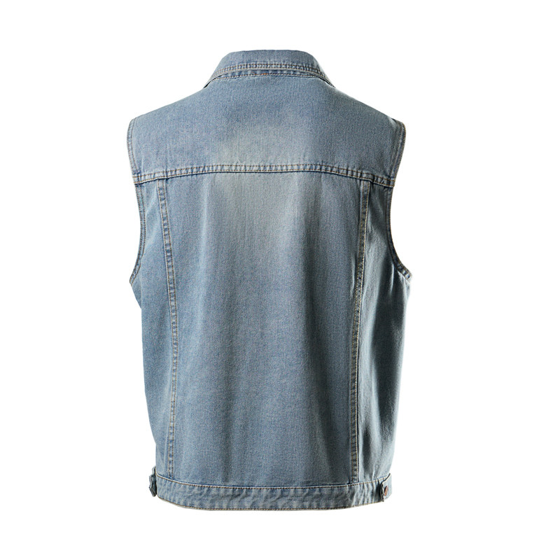 Gilet in denim da uomo primave - Men'S Fashion Vest With Jeans recensione e prezzo