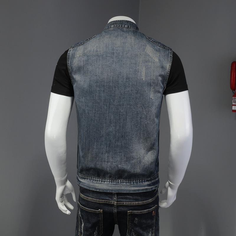 2026 Gilet di jeans da uomo Vi - Men'S Fashion Vest With Jeans recensione e prezzo